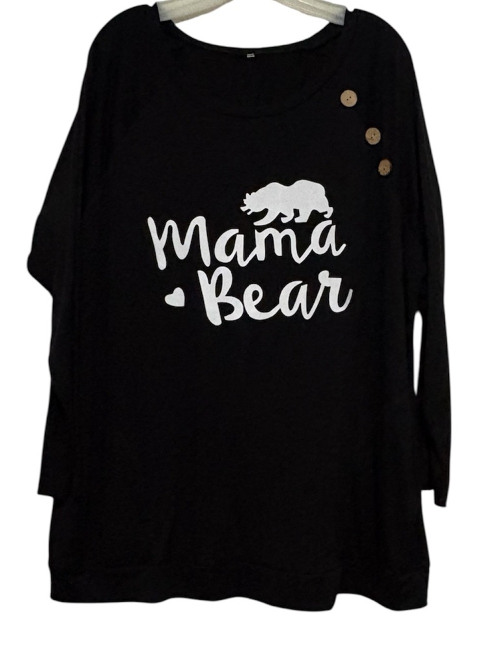 Mama Bear Long Sleeve Rayon/Spandex Top